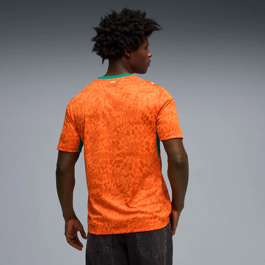 Ivory Coast National Team Puma 2026 Home Replica Jersey - Orange