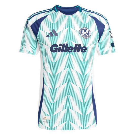 Carles Gil New England Revolution adidas 2025 Eastern White Pine x Flag of New England Authentic Player Jersey - White