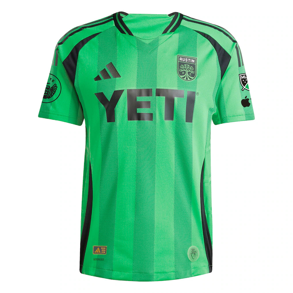 Austin FC adidas 2025 The Heartbeat Kit Authentic Player Jersey - Green