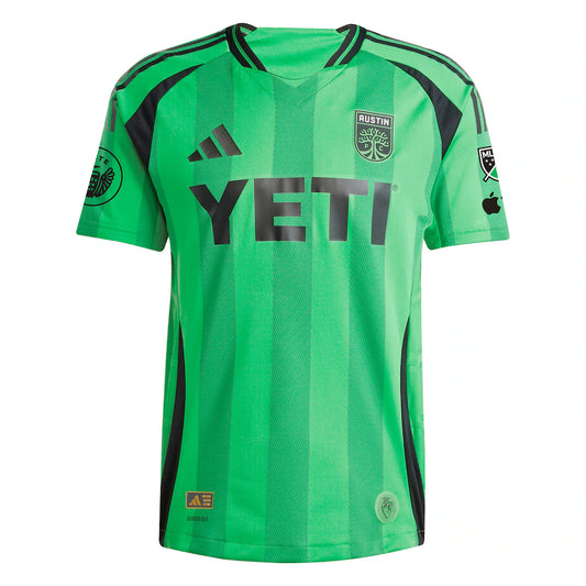 Austin FC adidas 2025 The Heartbeat Kit Authentic Player Jersey - Green
