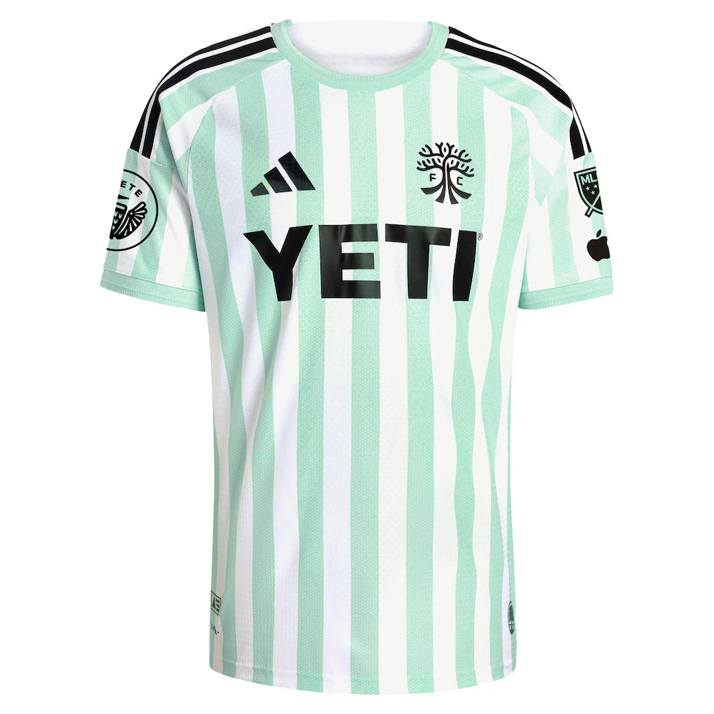 Facundo Torres Austin FC adidas  2026 The Rooted Kit On-Field Authentic Patch Jersey - White
