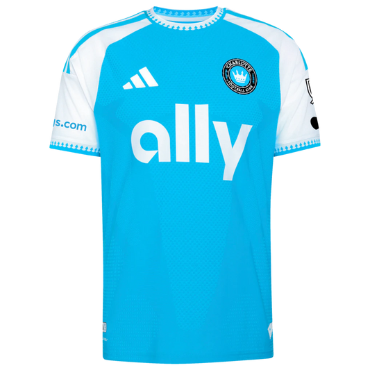 Ashley Westwood Charlotte FC adidas 2026 Carolina Kit: Crowns Up On-Field Authentic Patch Jersey - Blue