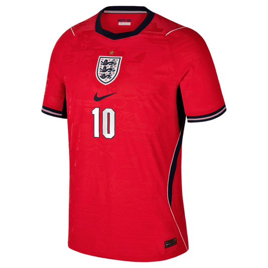 Jude Bellingham England National Team Nike 2026 Away Match Authentic Jersey - Red