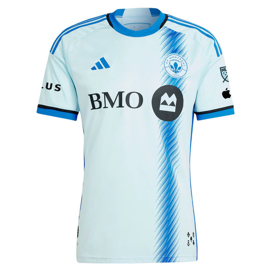 Samuel Piette CF Montreal adidas 2024 La Main Authentic Player Jersey – Light Blue