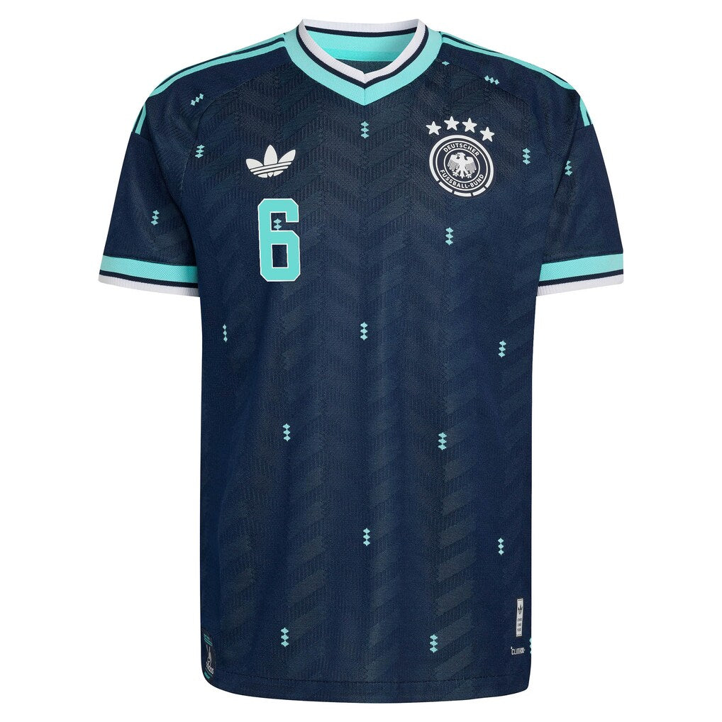 Joshua Kimmich Germany National Team adidas 2026 Away On-Field Authentic Jersey - Navy