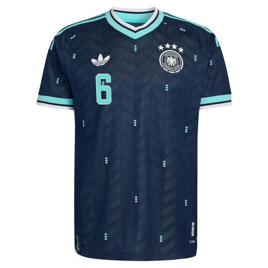 Joshua Kimmich Germany National Team adidas 2026 Away On-Field Authentic Jersey - Navy