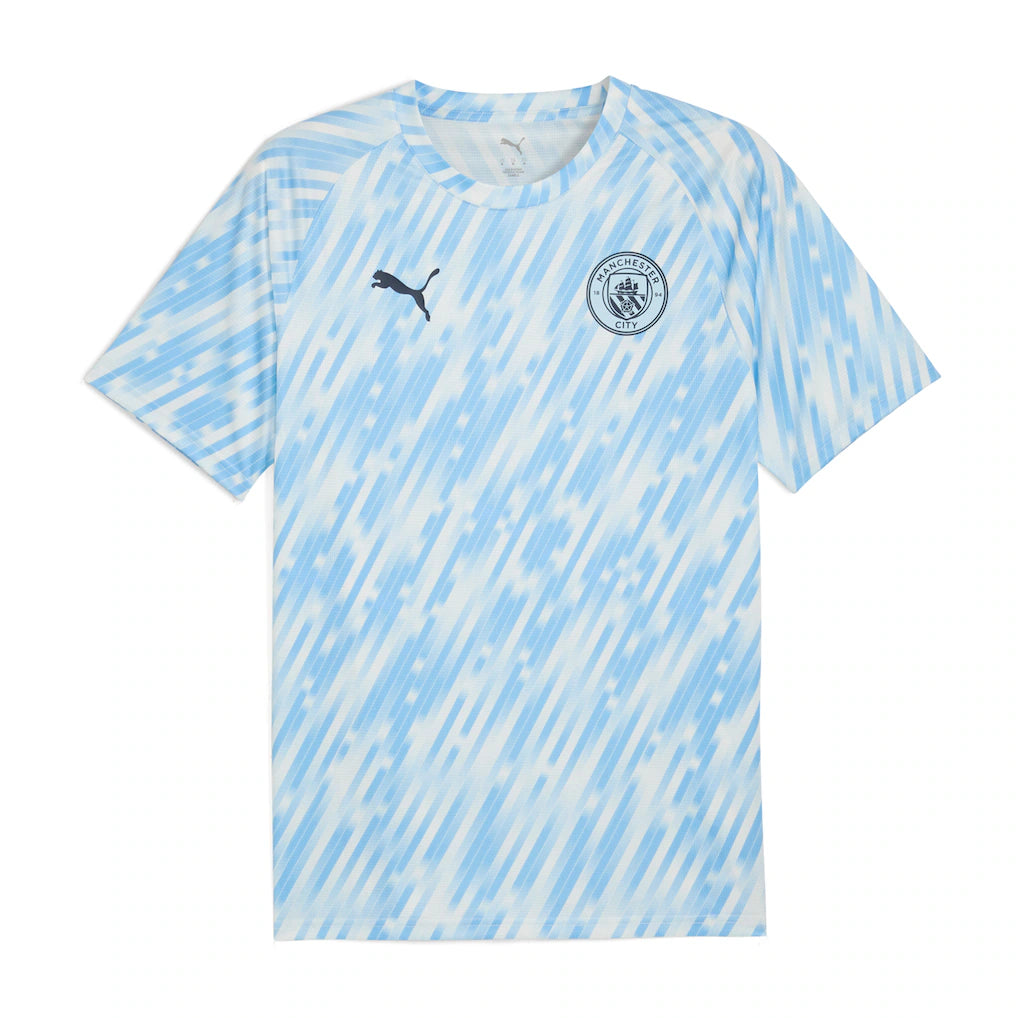 Manchester City Puma 2025/26 Pre-Match Training Jersey - Sky Blue