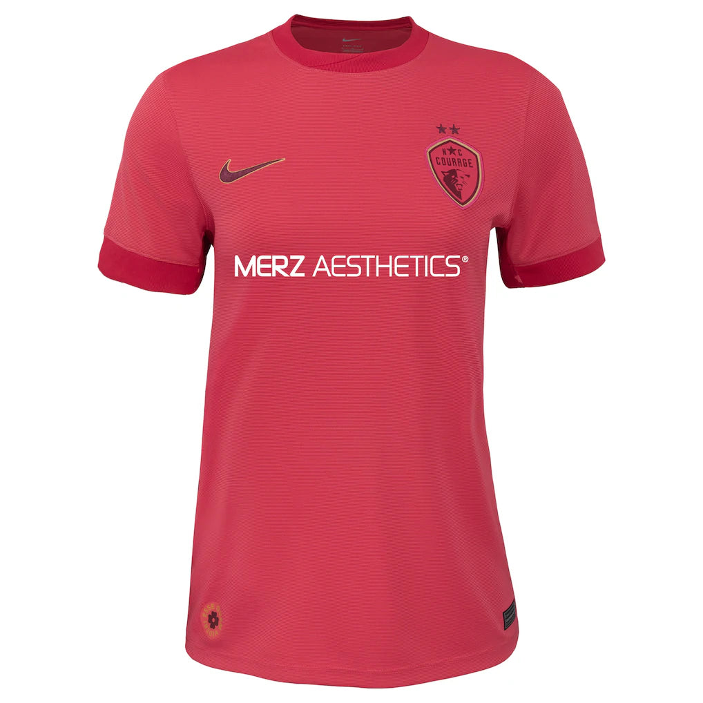 North Carolina Courage Nike Women's 2025 The Believe Kit Stadium Replica Jersey - Scarlet