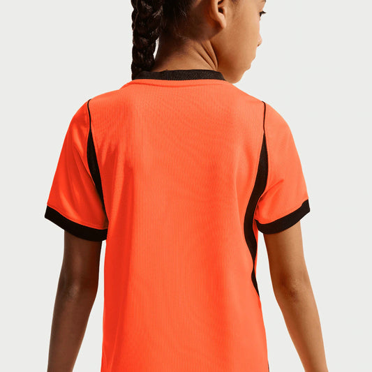 Netherlands National Team Nike Youth 2026 Home Stadium Replica Jersey - Orange