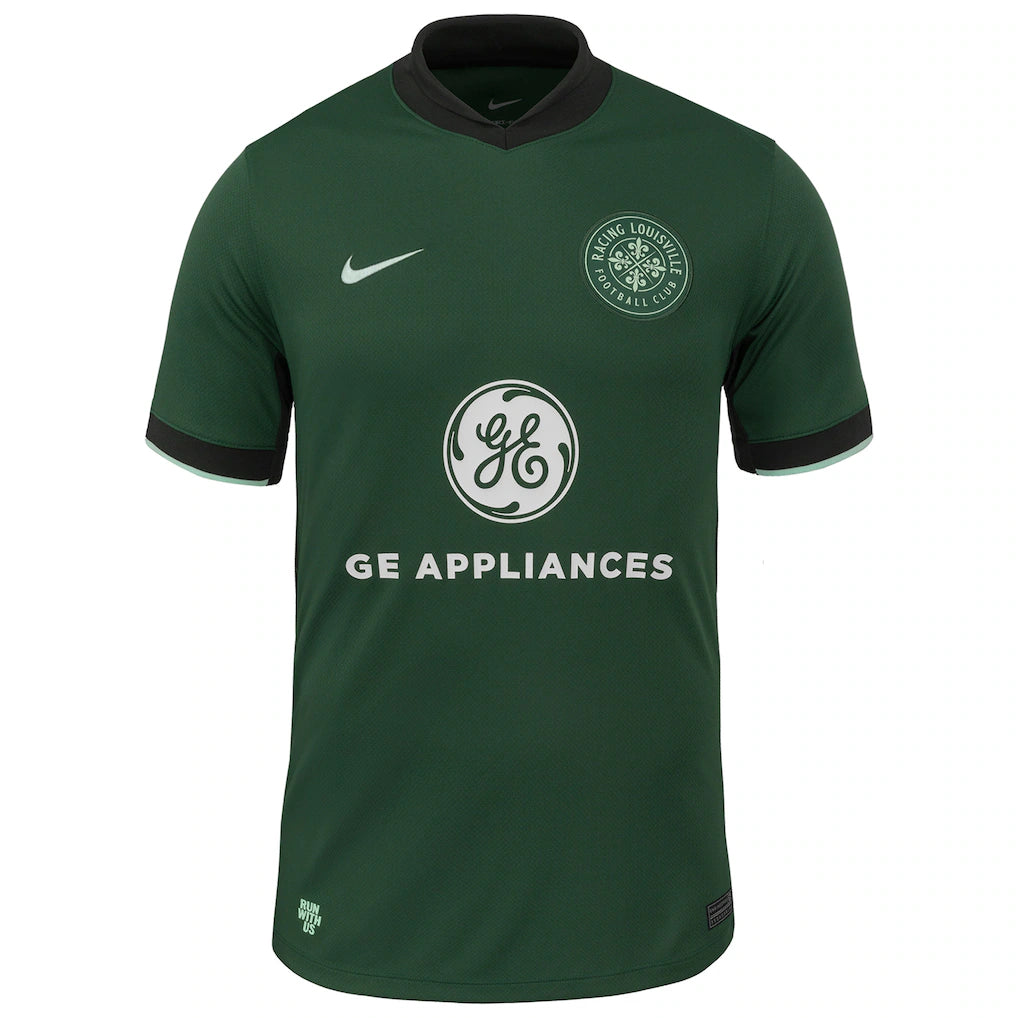 Racing Louisville FC Nike 2025 The Roots Kit Stadium Replica Jersey - Forest Green