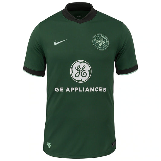 Racing Louisville FC Nike 2025 The Roots Kit Stadium Replica Jersey - Forest Green
