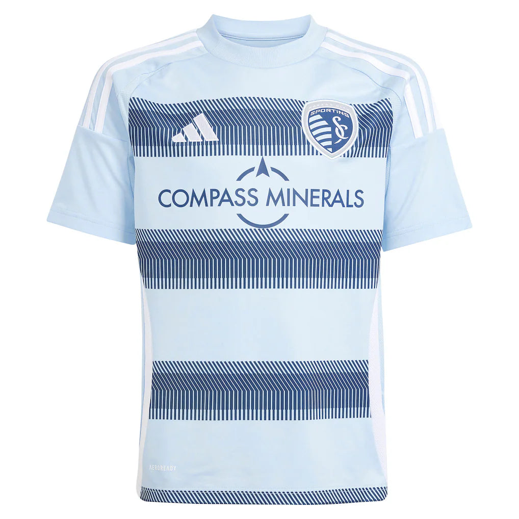 Erik Thommy Sporting Kansas City adidas Youth 2025 One KC Replica Player Jersey - Light Blue