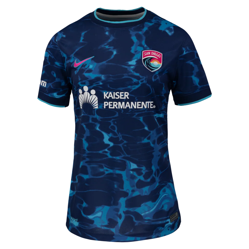 San Diego Wave FC Nike Women's 2026 Secondary Stadium Replica Jersey - Navy