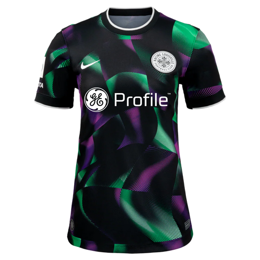 Racing Louisville FC Nike Women's 2026 Third Stadium Replica Jersey - Black
