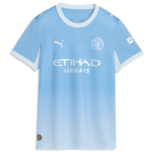 Manchester City Puma Women's 2026/27 Home Replica Jersey - Light Blue