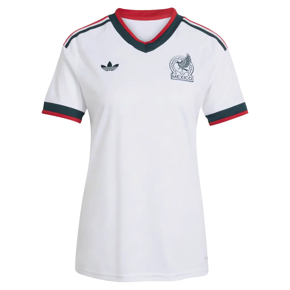 Mexico National Team adidas Women's 2026 Away Replica Jersey - White