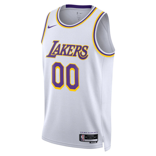 Los Angeles Lakers Nike Unisex Swingman Custom Jersey White - Association Edition