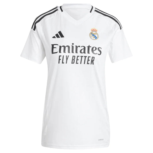 Real Madrid adidas Women's 2024/25 Home Replica Jersey - White