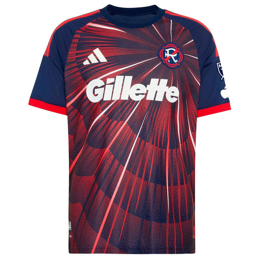 Luca Langoni New England Revolution adidas 2026 Independence Day On-Field Authentic Jersey - Blue