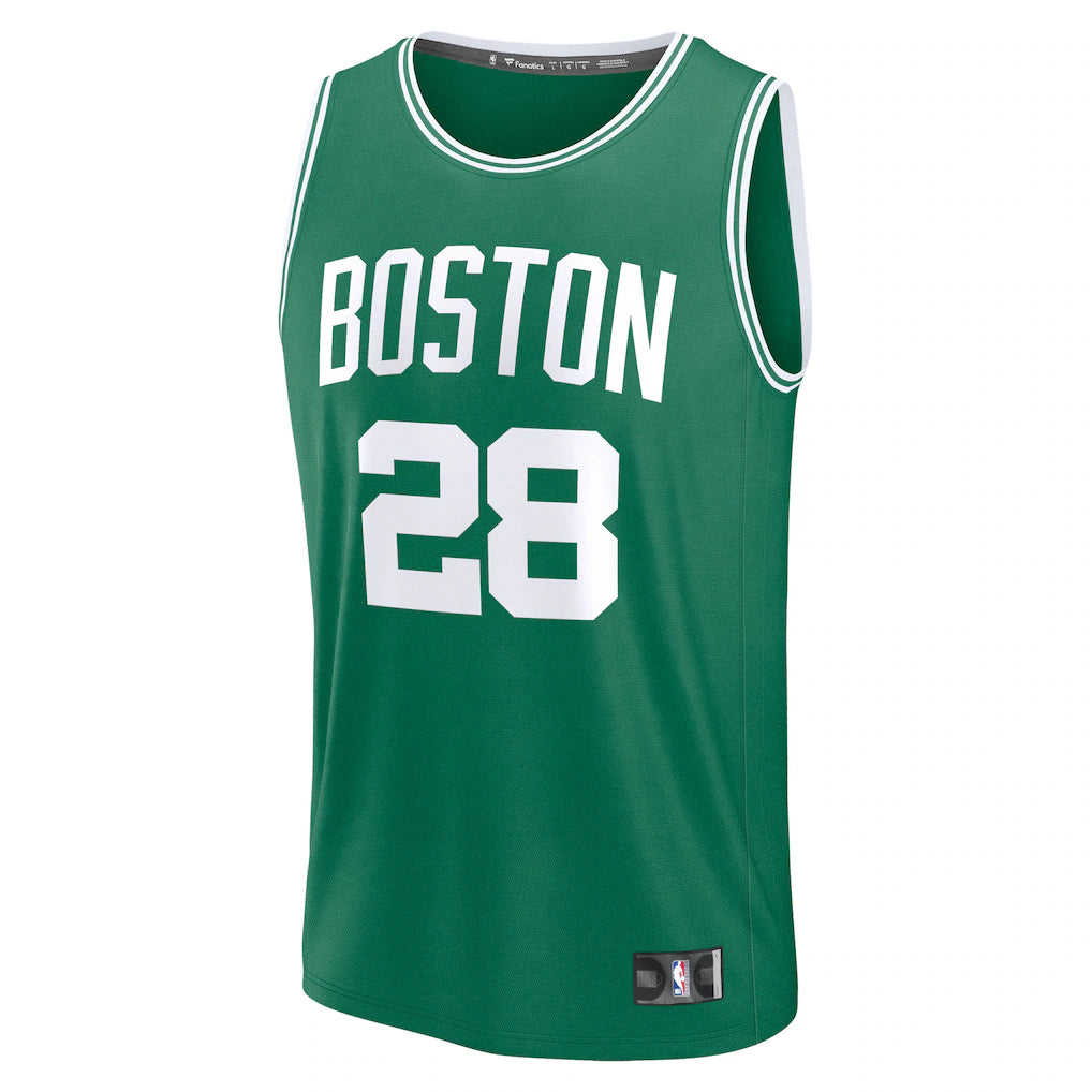 Hugo Gonzalez Boston Celtics Fanatics 2025 NBA Draft First Round Pick Fast Break Replica Jersey - Icon Edition - Kelly Green