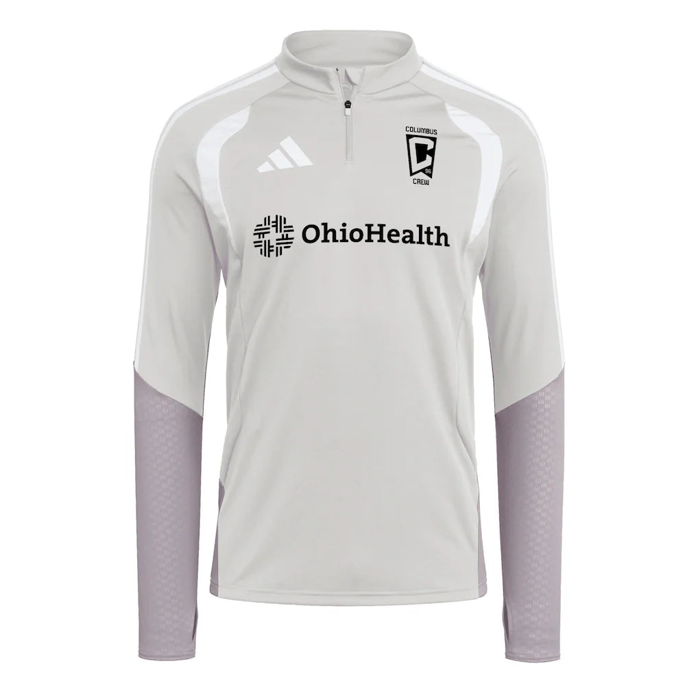 Columbus Crew adidas 2026 Tiro Competition Quarter-Zip Training Top - Silver