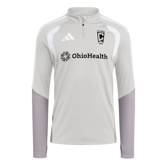 Columbus Crew adidas 2026 Tiro Competition Quarter-Zip Training Top - Silver