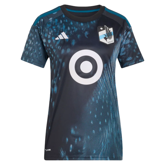Joaquín Pereyra Minnesota United FC adidas Women's 2026 The Decade Kit Replica Jersey - Black