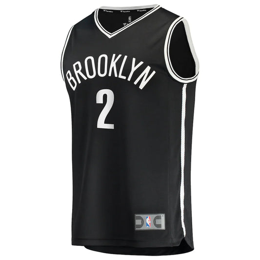 Daniel Wolf Brooklyn Nets Fanatics Fast Break Replica Jersey - Black - Icon Edition