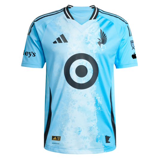 James Rodriguez Minnesota United FC adidas 2025 CONVERGENCE On-Field Authentic Jersey – Blue
