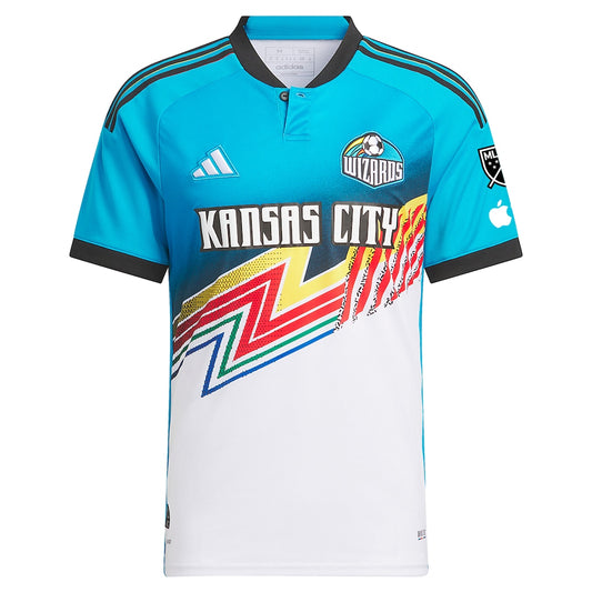 Sporting Kansas City adidas 2024 Archive Authentic Jersey - White