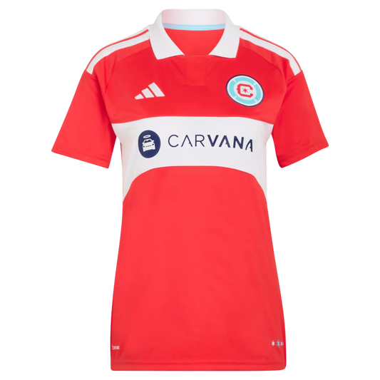 Chicago Fire adidas Women's 2026 Forever Red Replica Custom Jersey - Red