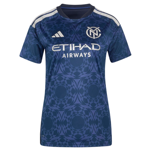 Nicolás Fernández Mercau New York City FC adidas Women's 2026 The All Nations Kit Replica Jersey - Blue