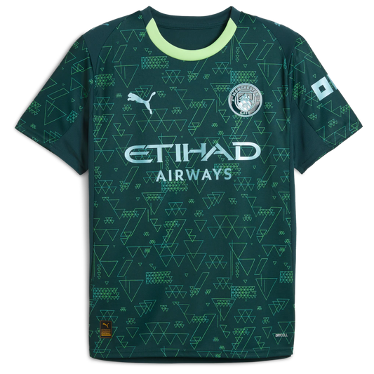 Manchester City Puma x EA SPORTS FC 2025/26 Fourth Jersey - Green
