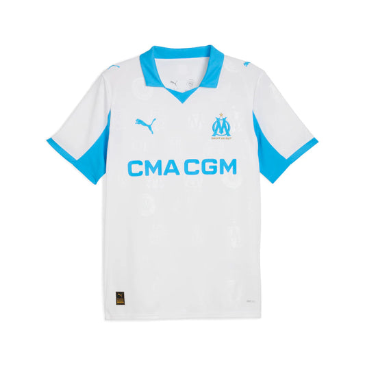 Olympique Marseille Puma 2025/26 Home Replica Jersey - White