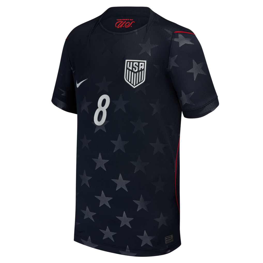 Weston McKennie USMNT Nike Youth 2026 Away Stadium Replica Jersey - Blue