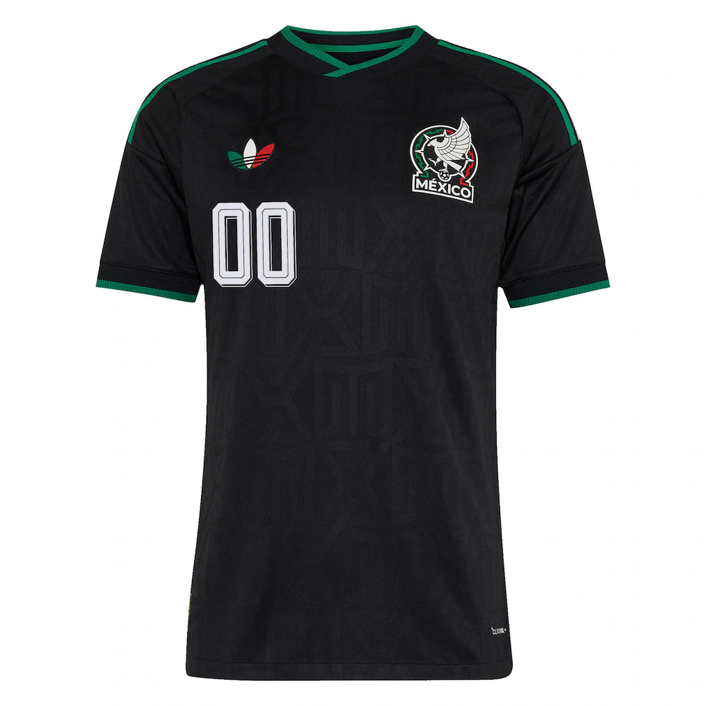 Mexico National Team adidas 2026 On-Field Authentic Custom Jersey - Black
