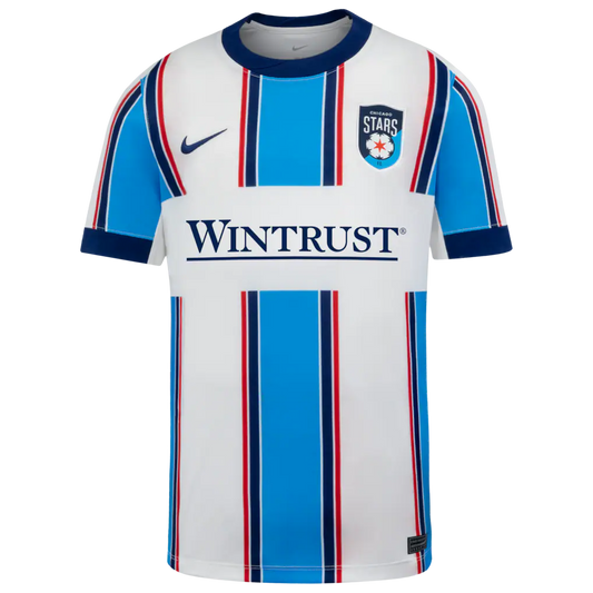 Chicago Stars FC Nike Youth 2026 Primary Stadium Replica Jersey - White