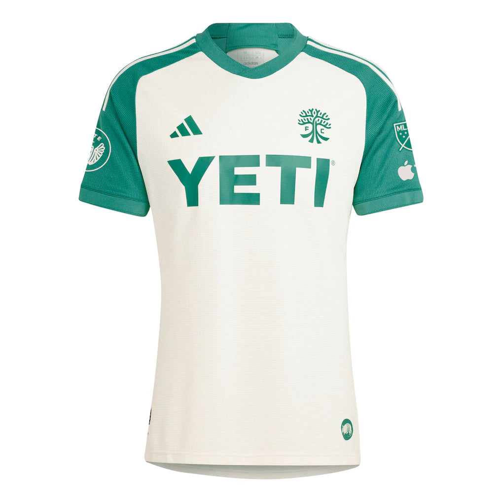 Ilie Sanchez Austin FC adidas 2024 The Armadillo Kit Authentic Player Jersey - Tan