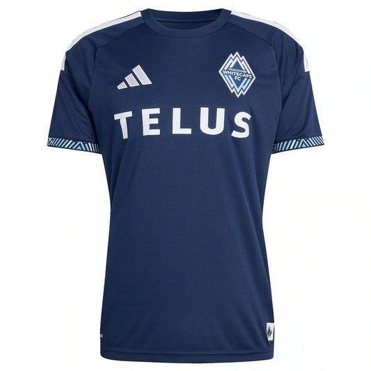 Vancouver Whitecaps FC adidas 2026 The Coastal Jersey Replica Custom Jersey - Deep Sea Blue