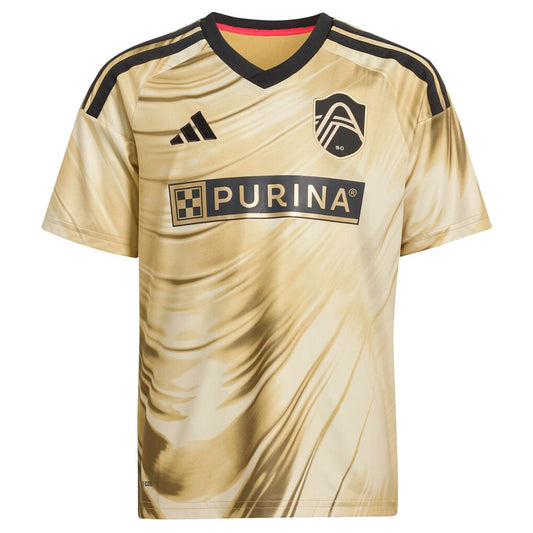 MyKhi Joyner St. Louis CITY SC adidas Youth 2026 The Tina Turner Kit Replica Jersey - Yellow