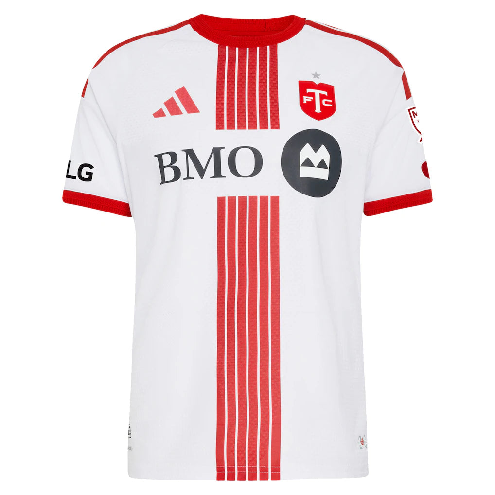 Richie Laryea Toronto FC adidas  2026 Winter Kit On-Field Authentic Patch Jersey - White