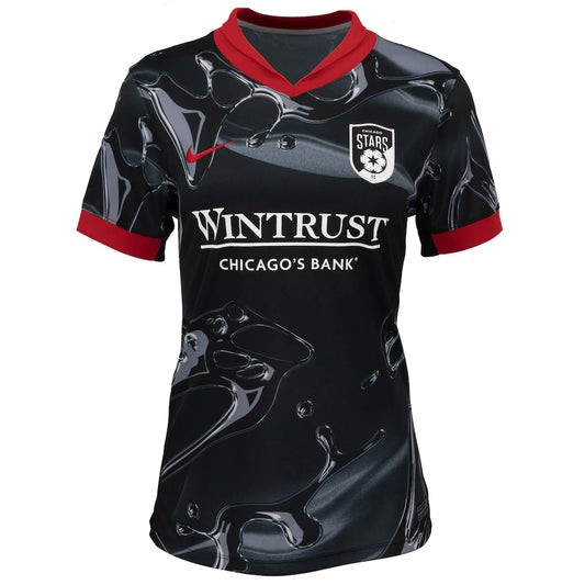 Chicago Stars FC Nike Women's 2025 Stadium Replica Jersey - Black