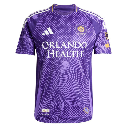 Martín Ojeda Orlando City SC adidas  2025 Perfect Storm On-Field Authentic Jersey - Purple