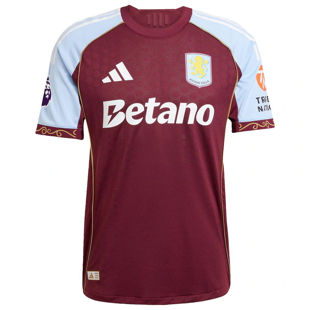 Tyrone Mings Aston Villa adidas 2025/26 Home Authentic Jersey - Claret
