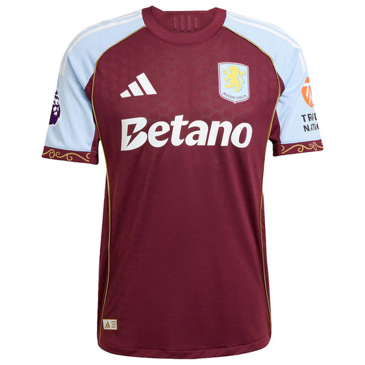Tyrone Mings Aston Villa adidas 2025/26 Home Authentic Jersey - Claret