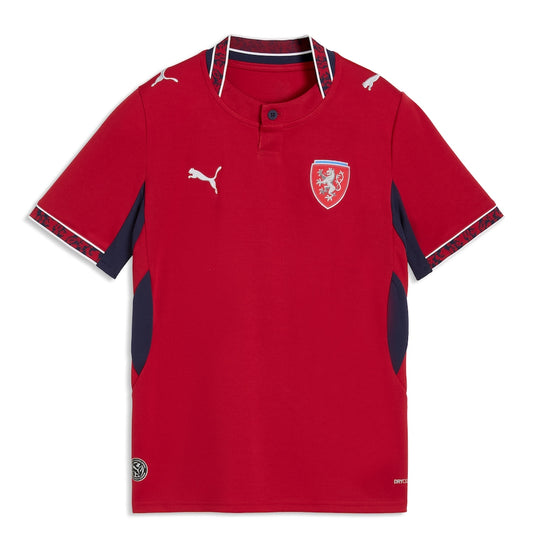 Czech Republic National Team Puma Youth 2026 Home Replica Jersey - Red