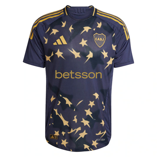 Boca Juniors adidas 2024/25 Third Authentic Jersey - Navy