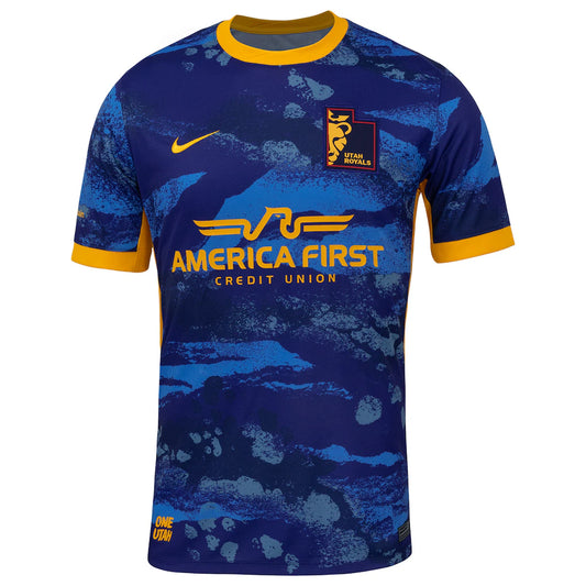 Utah Royals Nike 2025 Great Salt Lake Kit Stadium Replica Jersey - Navy