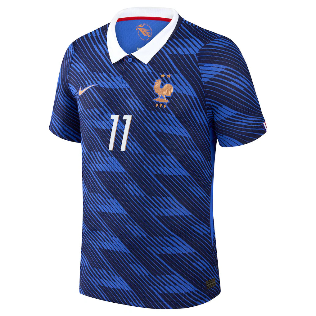 Michael Olise France National Team Nike 2026 Home Match Authentic Jersey - Blue