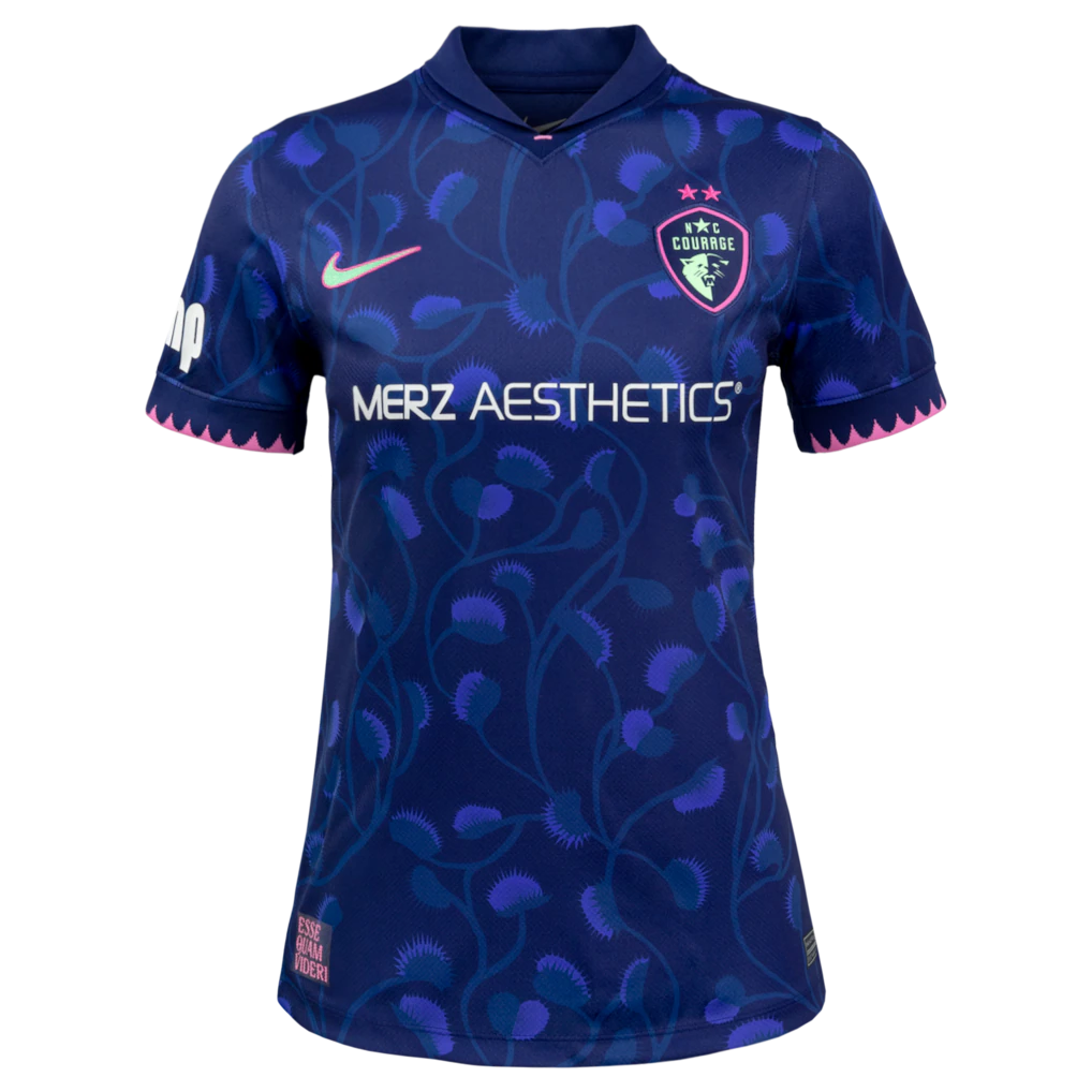 North Carolina Courage Nike Women's 2026 Third Stadium Replica Jersey - Navy